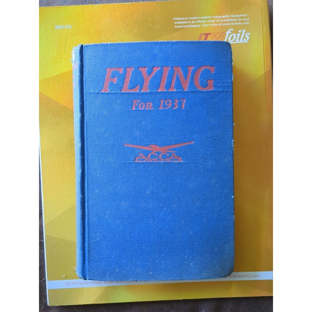 Flying for 1937 Aeronautical Chamber of Commerce 4th edition